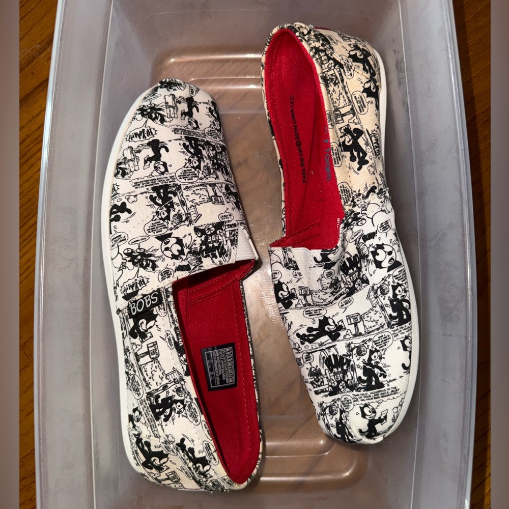 BOBS x Felix the Cat 100th Anniversary Slip-On Shoes | W6.5 | Limited Edition